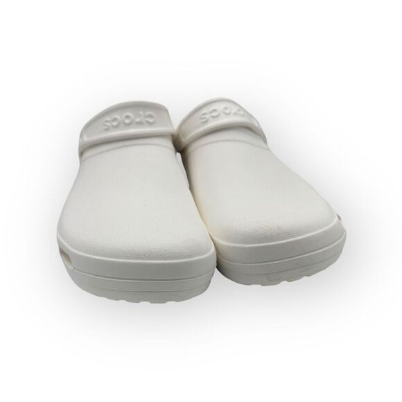NWOT Crocs Unisex Work Specialist II Vent Clog White Size 13 - Picture 5 of 9